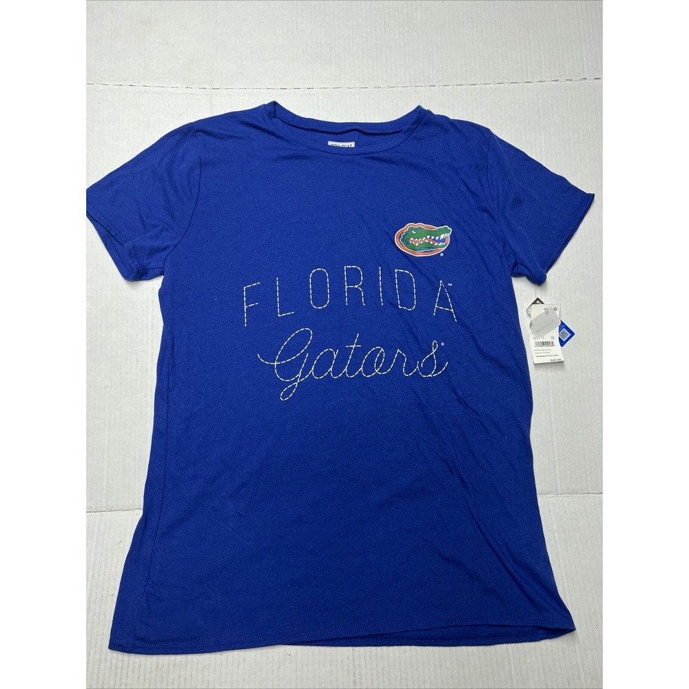 Florida Gators T‎ Shirt Women's Medium Box Seat Logo Graphic Print Football NWT